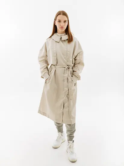 Тренч Nike TRENCH SU, бежевий