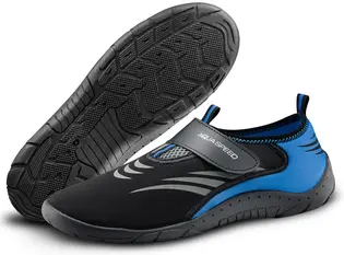 Аквашузи Aqua Speed AQUA SHOE MODEL 27B 7607 чорний, сірий, синій Уні 35 , Цвет чорний, сі