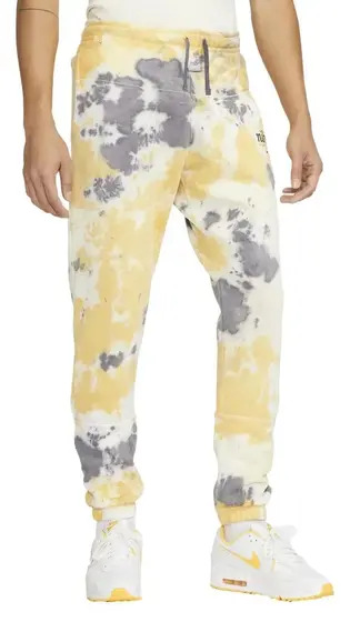 Штани Mens Nike Sportswear Club Fleece Pants Yellow Multi