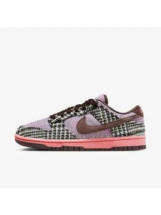 Кросівки Nike W DUNK LOW, фіолетовий з коричневим