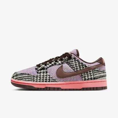 Кросівки Nike W DUNK LOW, фіолетовий з коричневим