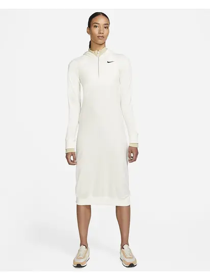 Сукня W NSW ICN CLSH JSY LS HZ DRSS Nike S Білий