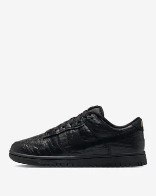 Кросівки жіночі Nike Dunk Low Retro Black Skin 37.5