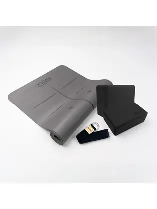 Набір для йоги Ganesh Amber Cool Gray