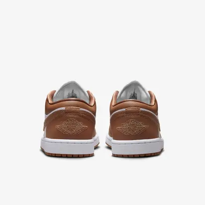Кросівки W Air Jordan 1 Low Brown/White