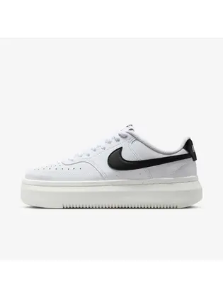 Кросівки Nike W COURT VISION ALTA, білий з чорним