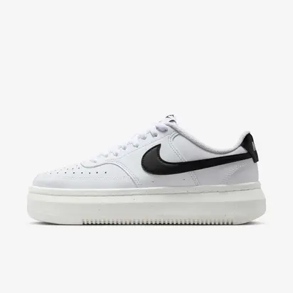 Кросівки Nike W COURT VISION ALTA, білий з чорним