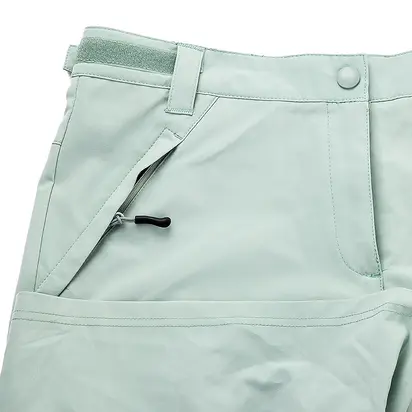Шорти Crivit DAMEN-2-IN-1-FUNKTIONSHOSE, сіро-зелений