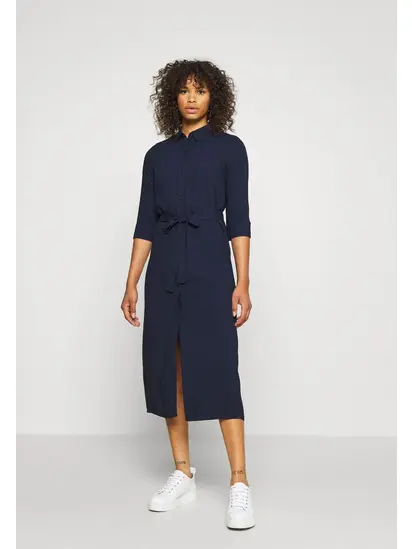 Сукня ONLNOVA LIFE 3/4 LONG SHIRT DRESS AOP 15221147 Night Sky ONLY XS Темно-синій