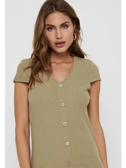 Сукня ONLNELLA S/S DRESS JRS 15202197 Toasted Coconut ONLY L Бежевий