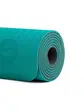 Килимок для йоги TPE Flow Bodhi 183x60x0.5 см петроль/антрацит