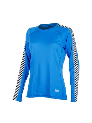 Термокофта HELLY HANSEN LIFA ACTIVE STRIPE CREW, блакитний