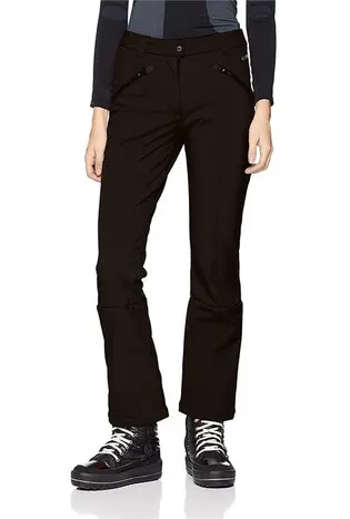 Штани лижнi WOMAN PANT WITH INNER GAITER CMP Чорний