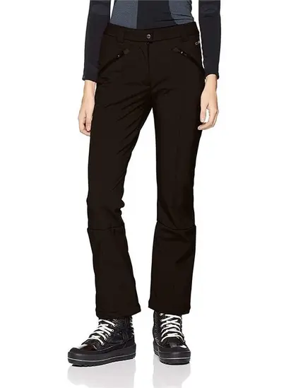 Штани лижнi WOMAN PANT WITH INNER GAITER CMP Чорний