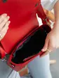 Стильна жіноча сумочка «Люсі» червона