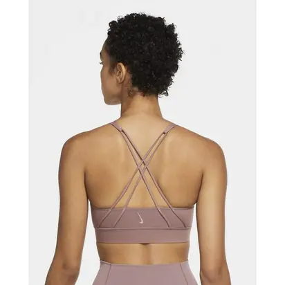 Топ Nike SWOOSH LUXE BRA, пудровий
