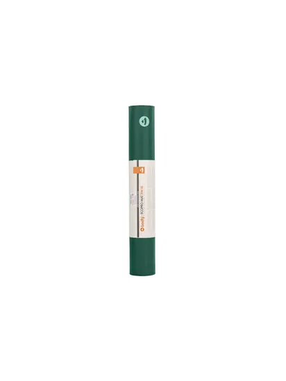 Килимок для йоги Bodhi Ecopro XW XL темно-зелений 200x66x0.4 см
