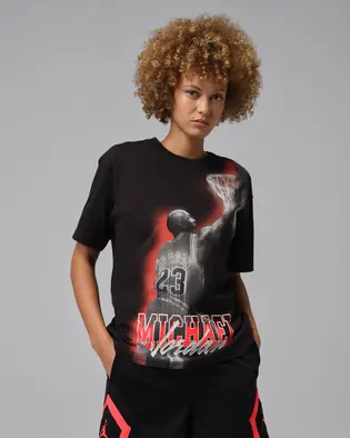 Футболка Jordan W SPT DF SS GFX TEE HTG, чорний