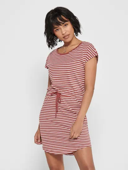 Сукня ONLMAY LIFE S/S DRESS NOOS 15153021 Apple Butter ONLY M Червоний