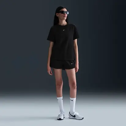 Футболка W NSW NK CHLL WFL SS TOP Nike L Чорний