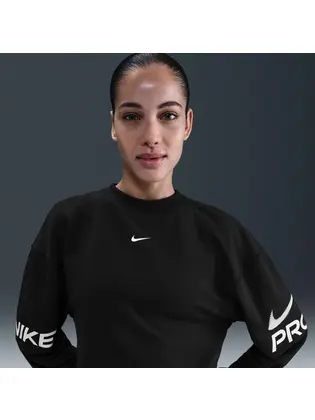 Світшот жіночий Nike Flc Crew Tt Hrx Black