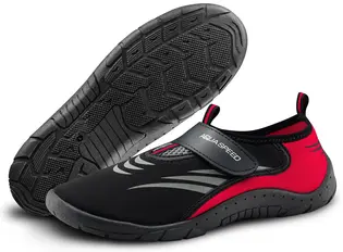 Аквашузи Aqua Speed AQUA SHOE MODEL 27D 7625 чорний, сірий, червоний Уні 41 , Цвет чорний