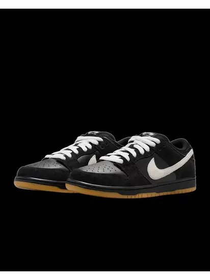 Кросівки Nike SB Dunk Low Pro Black Suede White