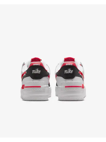 Кросівки Nike W AF1 SHADOW, білий з червоним