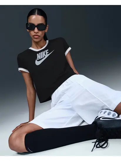 Футболка Nike W NSW SS RINGER TEE VNTG RUN