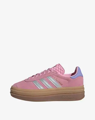 Кросівки Adidas Gazelle Bold, рожевий зі сріблястим