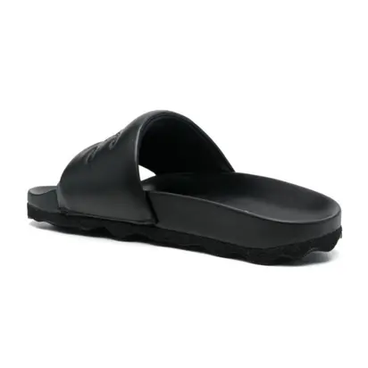 Шльопанці OFF-WHITE BOOKISH LEATHER SPONGE SLIDER