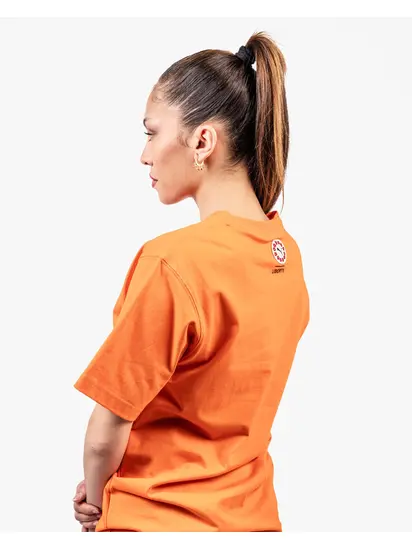 Футболка PUMA X LIBERTY Graphic Tee, помаранчевий