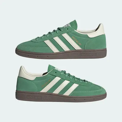 Кросівки Adidas Handball Spezial, зелений з білим