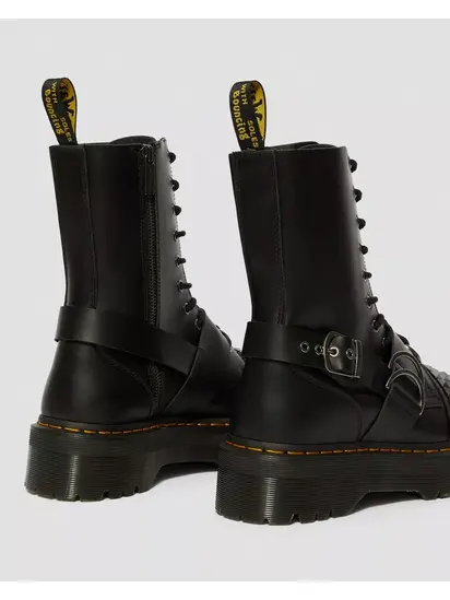 Черевики Dr. Martens Jadon Zip HI Stud Black Smooth