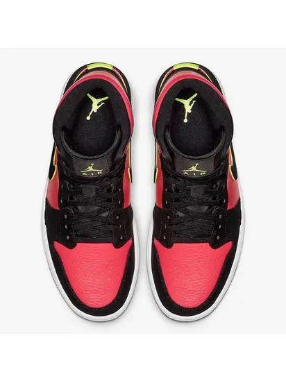 Кросівки W Jordan 1 Mid Hot Punch