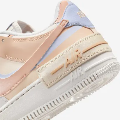 Кросівки Nike W AF1 SHADOW, білий з персиковим