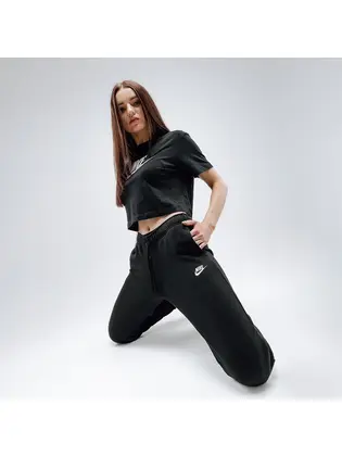 Штани Nike W NSW CLUB FLC MR PANT STD, чорний