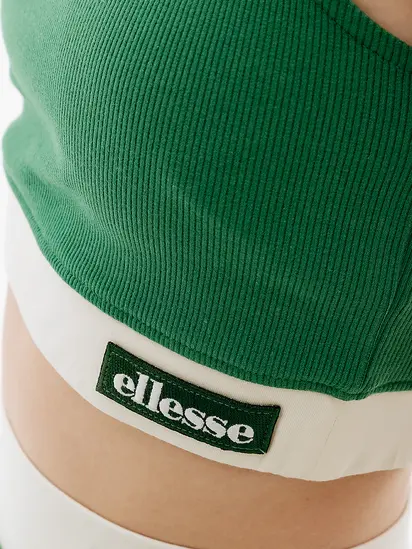Топ Ellesse Bobbin Bra Top, зелений