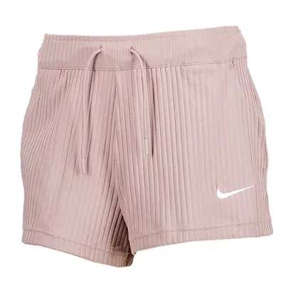 Шорти Nike W NSW RIB JRSY SHORT, бежевий