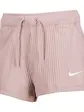 Шорти Nike W NSW RIB JRSY SHORT, бежевий