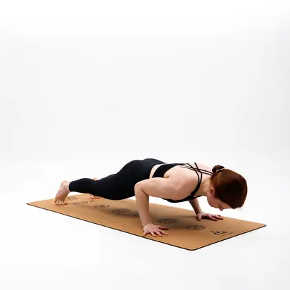 Килимок для йоги пробковий Guru Seven Chakras RAO 183×68×0.5 см