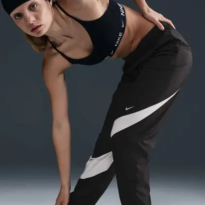 Штани W NSW CLSSC WVN MR UV LOGO JGR Nike L Чорний