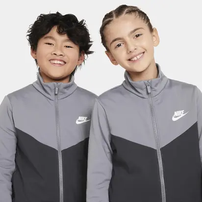 Костюм спортивний K NSW TRACKSUIT POLY FZ HBR Nike L Сірий