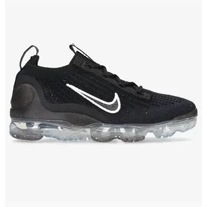 Кросівки Nike Air VaporMax 2021 FK Black Metallic Silver (W)