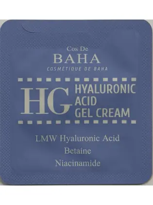COS DE BAHA Крем-гель на основі гіалуронової кислоти та ніацинаміду Sample (S_HG) 1,5ml