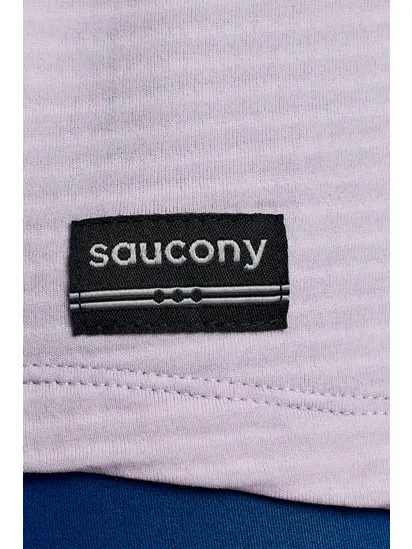 Кофта Saucony TRIUMPH 3D CREW, фіолетовий