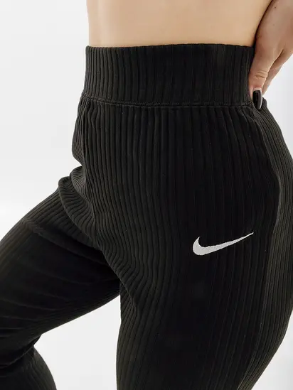 Штани Nike W NSW RIB JRSY PANT, чорний