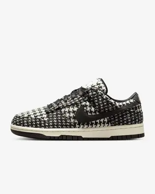 Кросівки Nike W DUNK LOW, чорний з білим