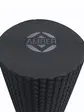 Масажний ролик для спини та МФР Foam Roller Amber Point 45×15 см чорний