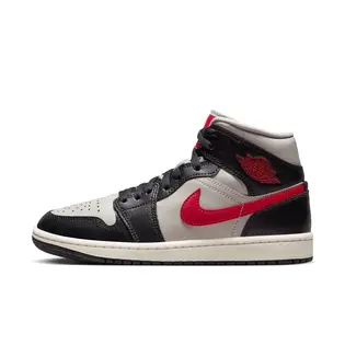 Кросівки AIR JORDAN AIR 1 MID SHOES WHITE/BLACK